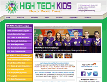 Tablet Screenshot of hightechkids.org